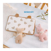 Gối cao su non vải muslin êm ái với làn da bé